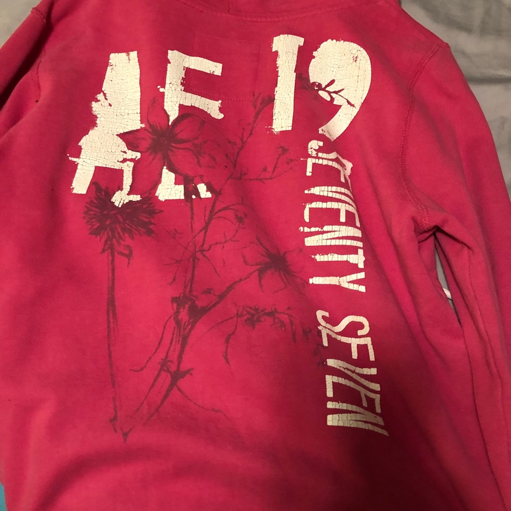 American Eagle 3/4 Zip hoodie - Picture 3 of 3